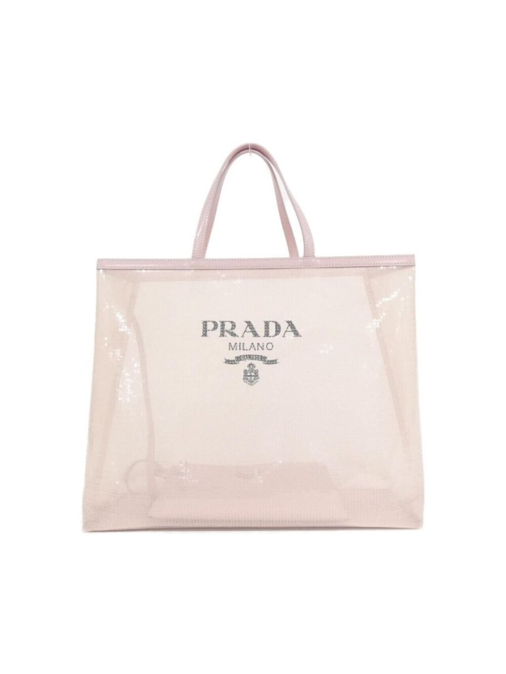 Prada 416 Bag Handbag Silver